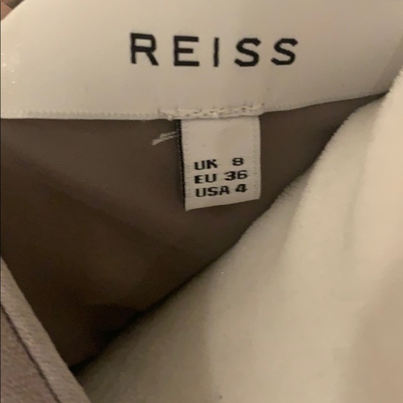 REISS dress Sherwood Cora beige shift dress - Picture 12 of 14